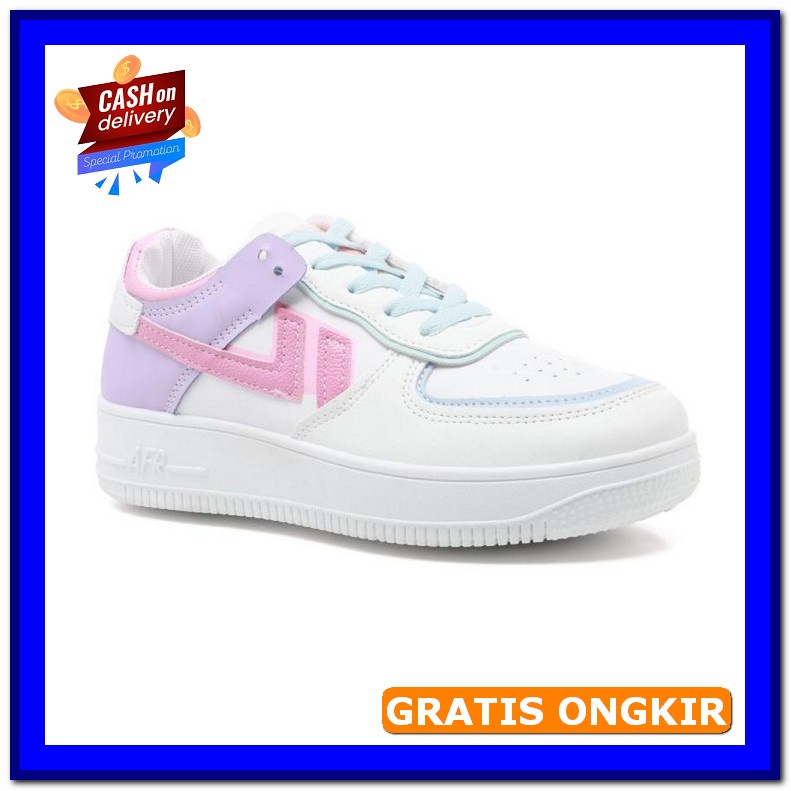 Sepatu Sneakers Snekers Srs Wanita Cewek Terbaru Kkekinan Putih Korea  Pvn Chanyeol Sepatu Sneaker