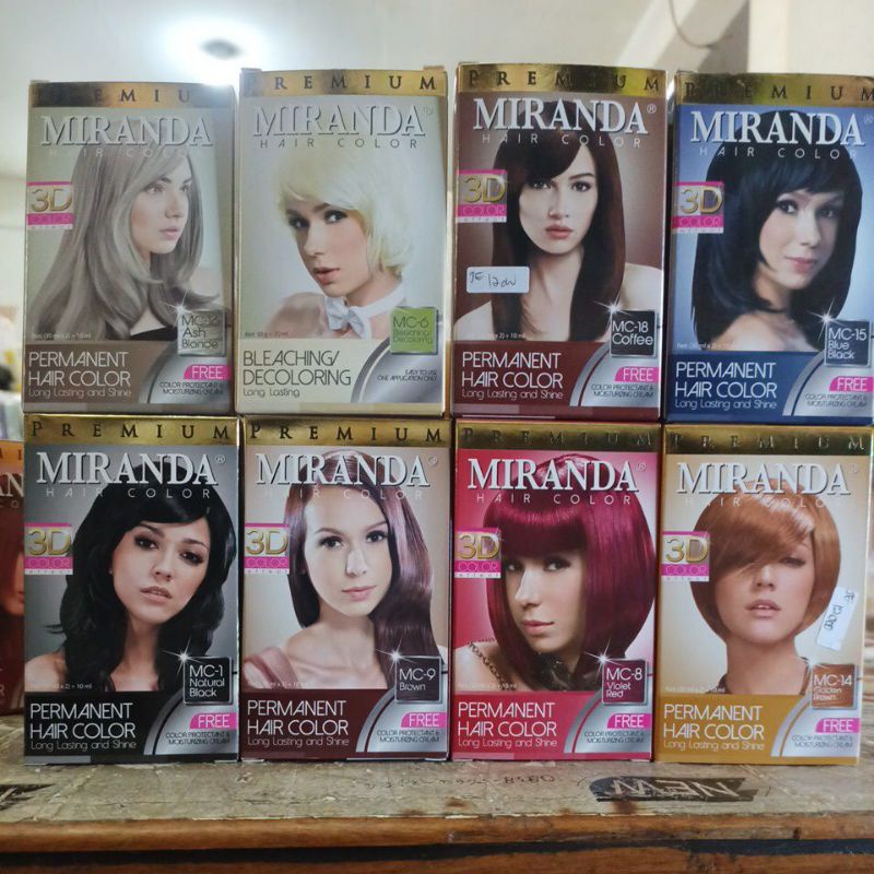 Miranda semir pewarna rambut hair color