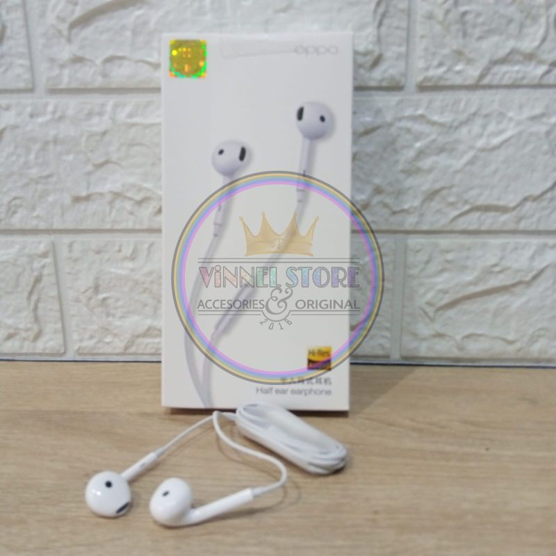 Headset OPPO  MH150 Original 100% Hires Audio Dengan Mic Earphone OPPO