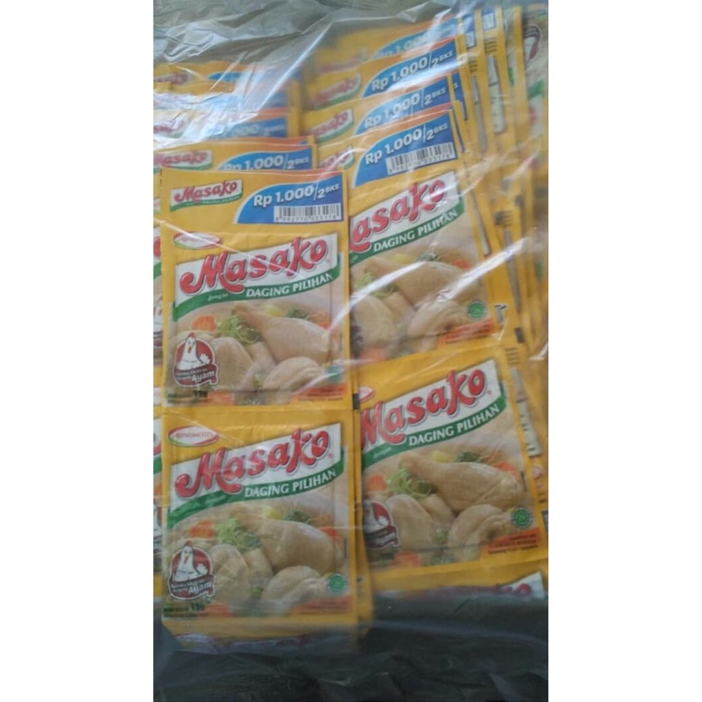 

Masako Ayam | Sapi isi 10 RENTENG /pack