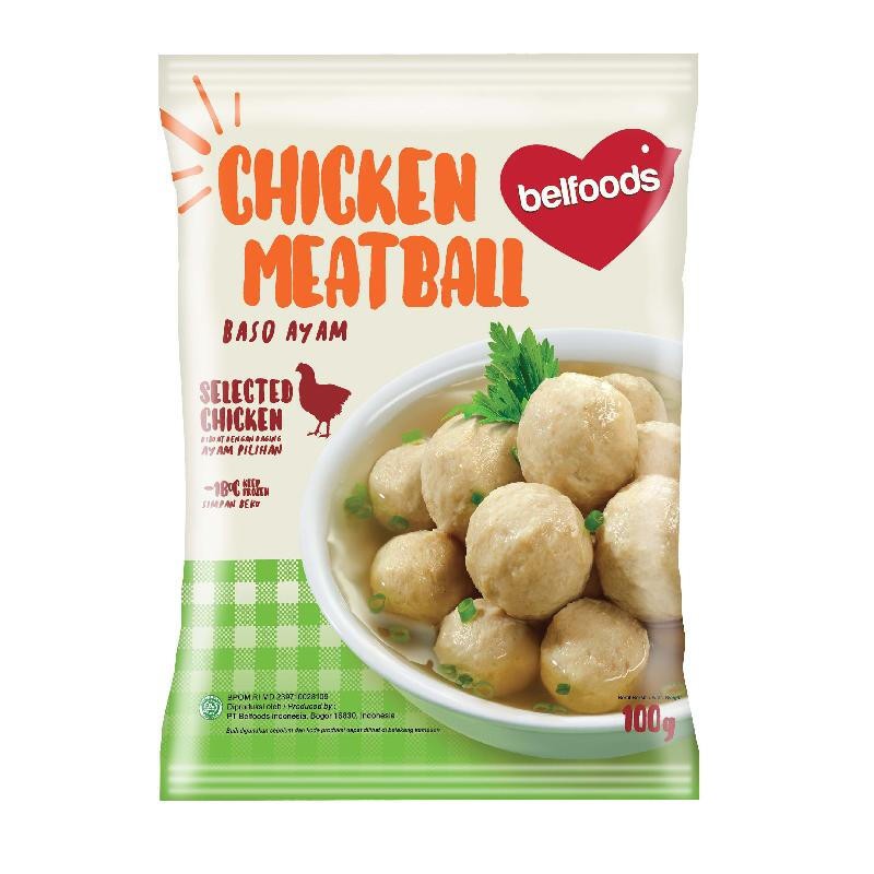 Baso Ayam 100 Gram - Belfoods