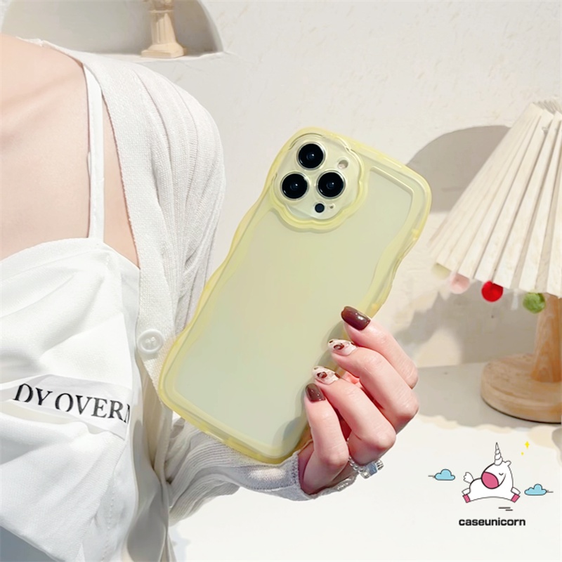 Soft Case Silikon TPU Transparan Motif Bunga Warna Permen Macaron Untuk iPhone 7 8 Plus 11 12 13 Pro Max XR X 7 8 XS