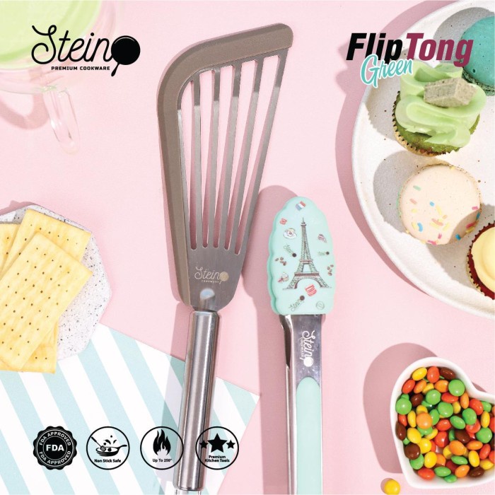 STEIN COOKWARE FLIP TONG SPATULA CAPITAN