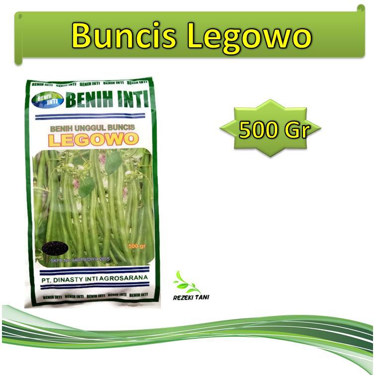 Benih bibit buncis legowo 500gr Benih Inti