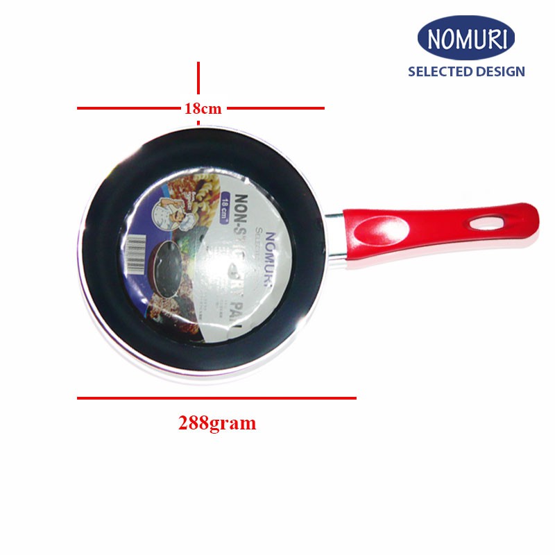 TEFLON FRYING PAN ANTI LENGKET (18cm) NOMURI