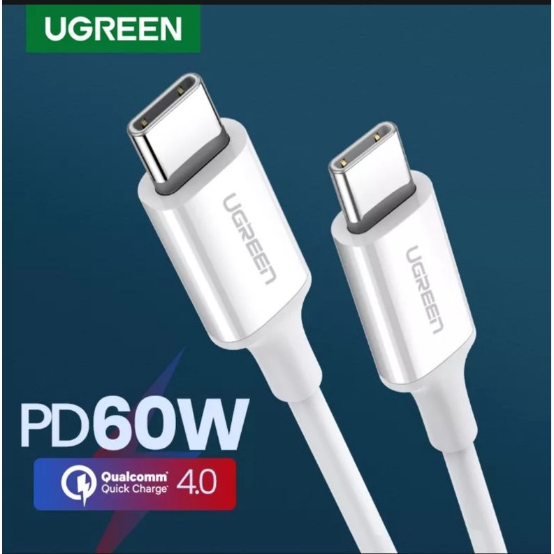 UGREEN PD 60W USB C TO USB TYPE-C CABLE QC 3.0 4.0 FAST CHARGING