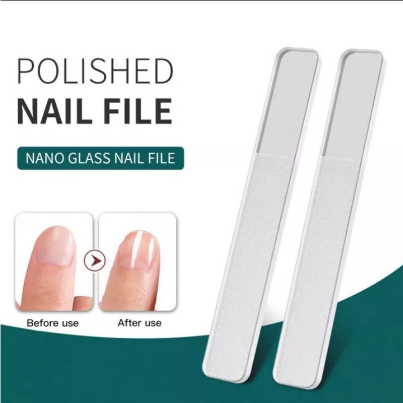 PENGKILAT KUKU POLISHED NAIL SHINER/KIKIR KUKU KACA NAIL ART PEDICURE MEDICURE