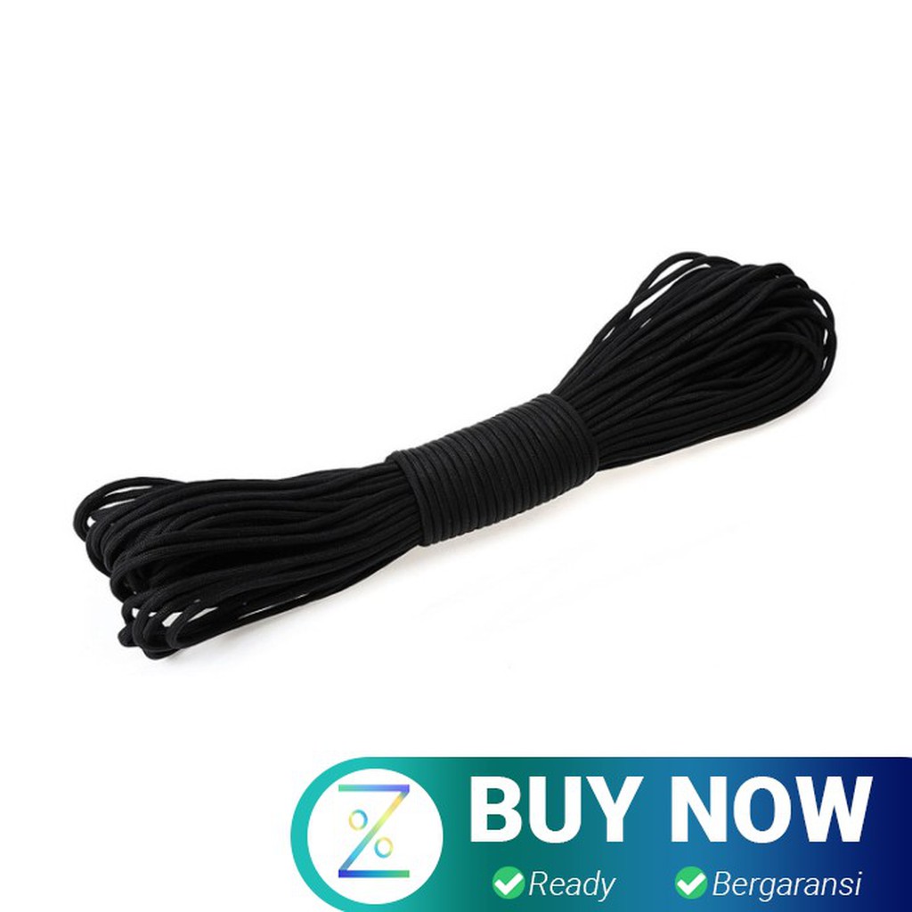 YOUGLE Tali Paracord Camping Adventure 7 Core 31 Meter - SS01 - Black