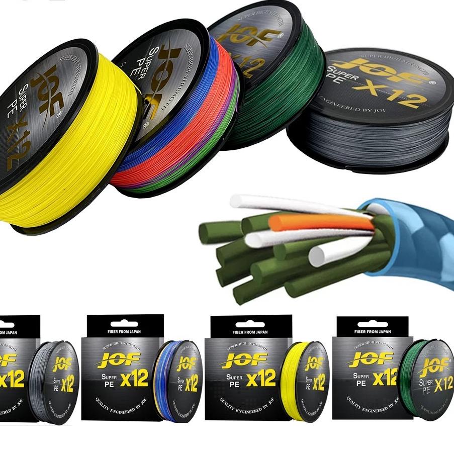 New New Senar Pancing JOF PE X12 100/300/500meters Multicolors Tergrosir & eceran ....