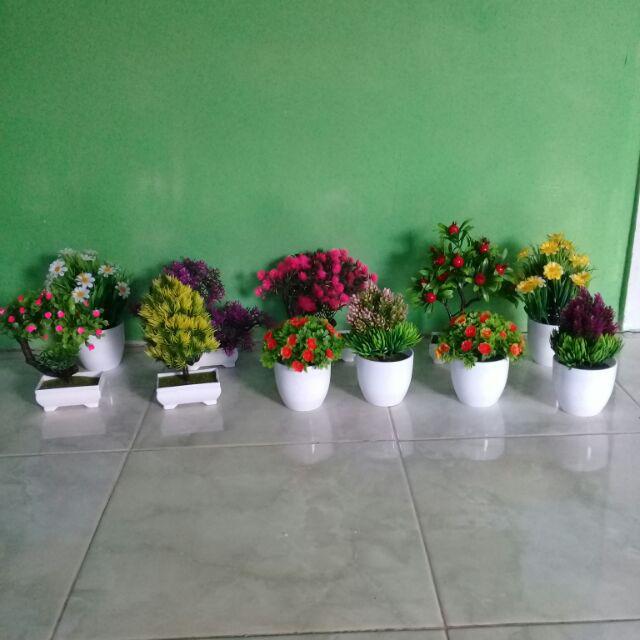 Es603 Bunga Hias Bonsai Sabit Jarum