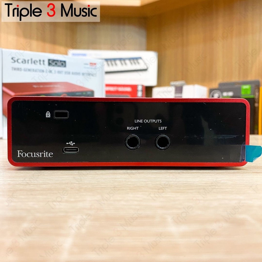 Focusrite Scarlett Solo 3rd Gen ORIGINAL Garansi