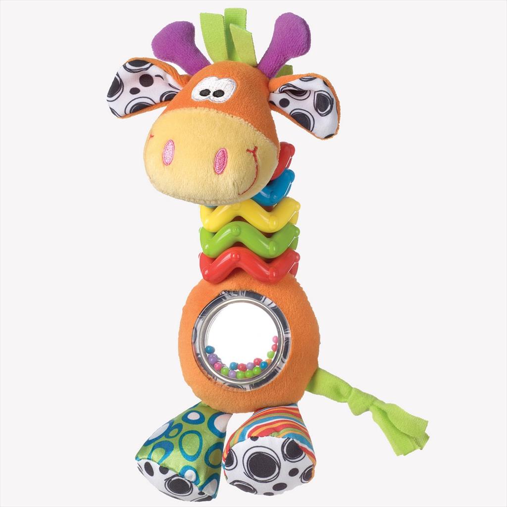 Playgro 128774 Bead Buddy Giraffe Gigitan Bayi