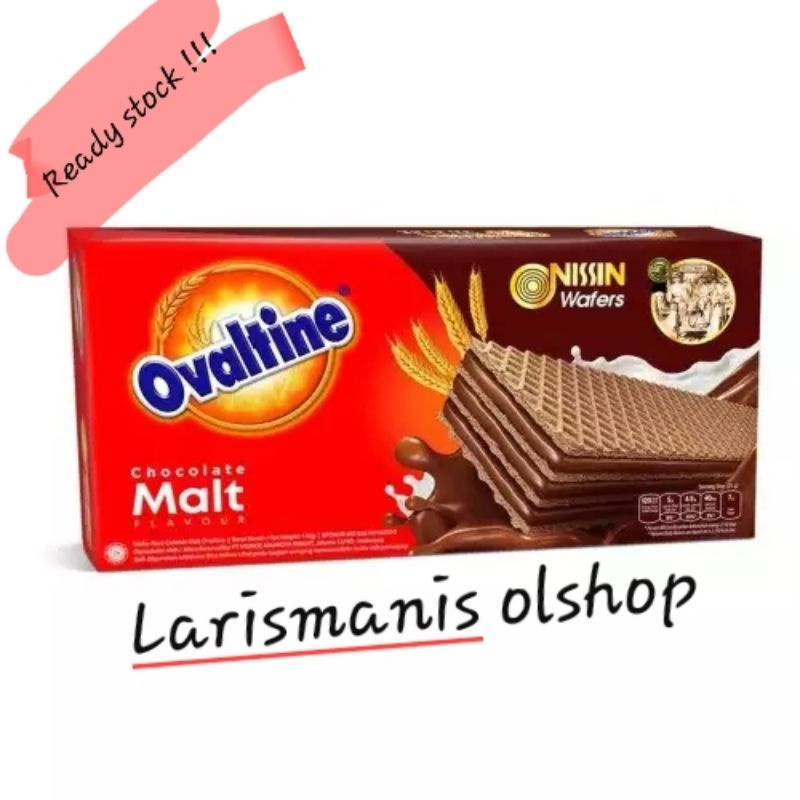 

Ovaltine wafer choco malt 150gr - wafer