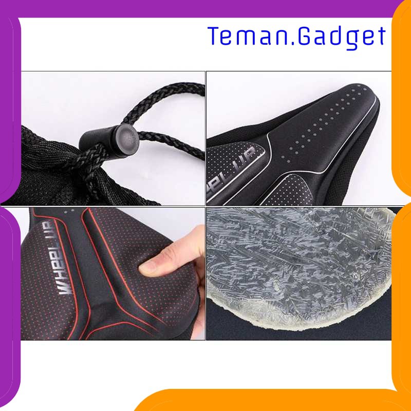 TG-IF212 WHEEL UP COVER JOK SADEL SEPEDA BREATHABLE SILICONE GEL - CH659