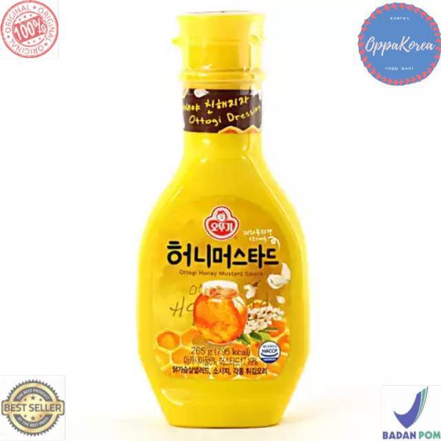 

Ottogi Madu Mustard Saus Made in Korea 265 gram