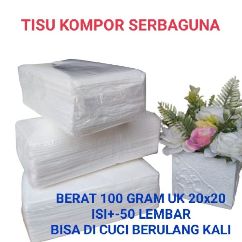 (RS)TISU KOMPOR SERBAGUNA BERAT 200 GRAM TISU AJAIB TISU CUCI ULANG