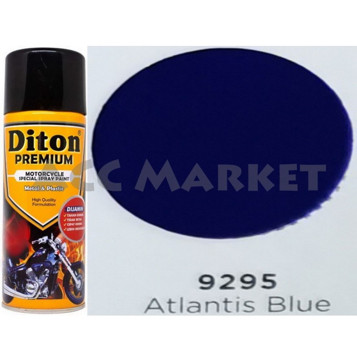 Pilox Diton Premium Pilok Pylox Biru Atlantis Blue 9295