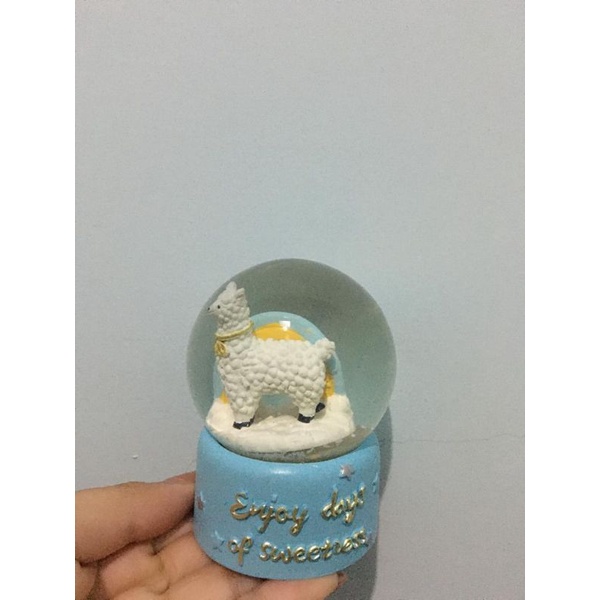 snowball bola salju lampu air ilama