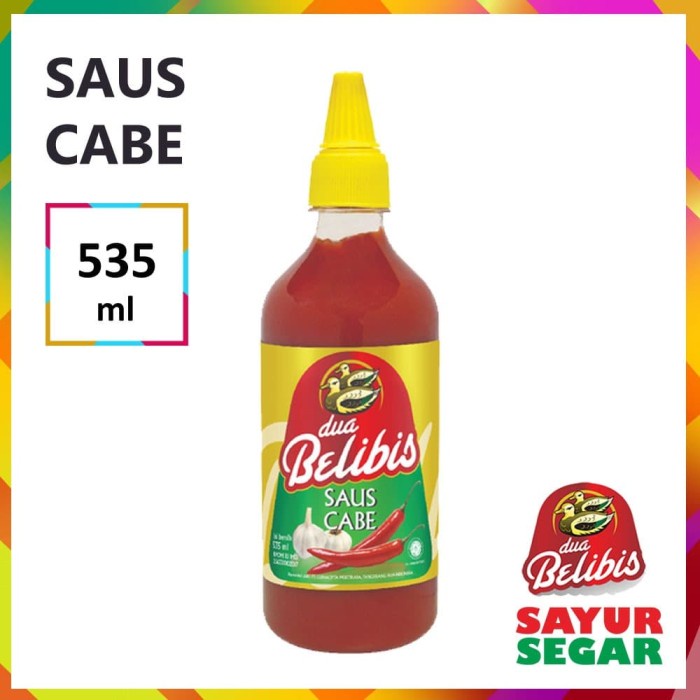 

[CINERE] SAUS CABE DUA BELIBIS [535ml]