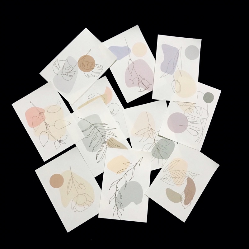 [PART 3] Vintage Flake Perintilan Journal Vintage Kertas Memo Aesthetic Deco Journal Scarpbook-Modern non