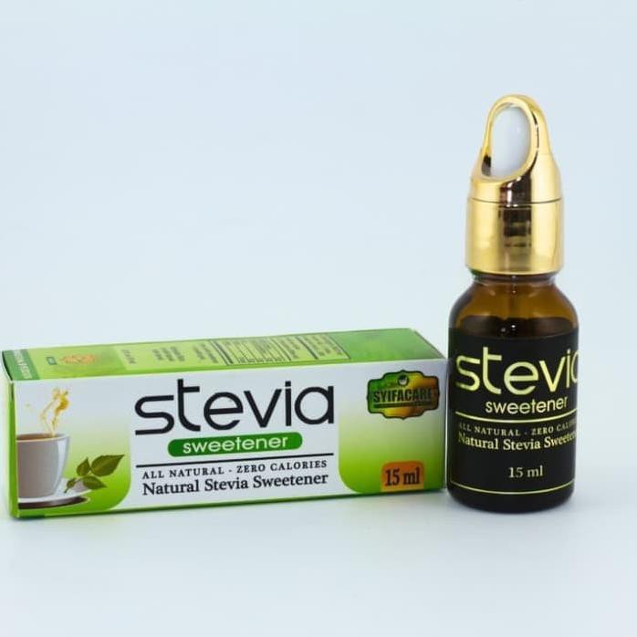 

GULA CAIR ZERO CALORIES STEVIA 15ML / STEVIA SYIFACARE TANPA KALORI