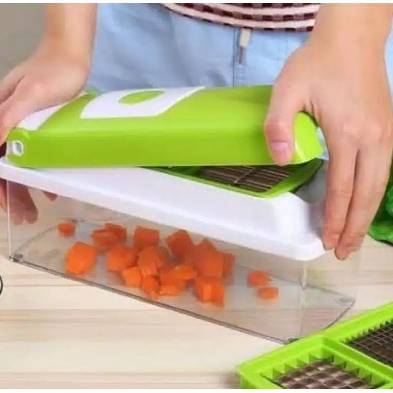 Genius Nicer Dicer Plus Parutan Pemotong Serbaguna