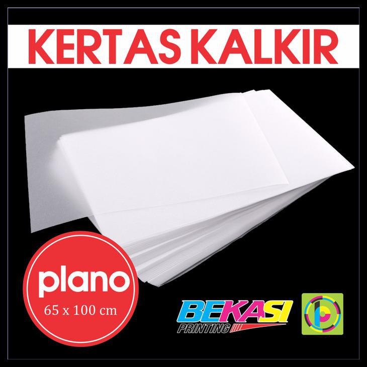 

PROMO KERTAS KALKIR 80 GRAM UKURAN PLANO (100 X 65 CM) C@LCIR TRACING PAPER !!!!!!
