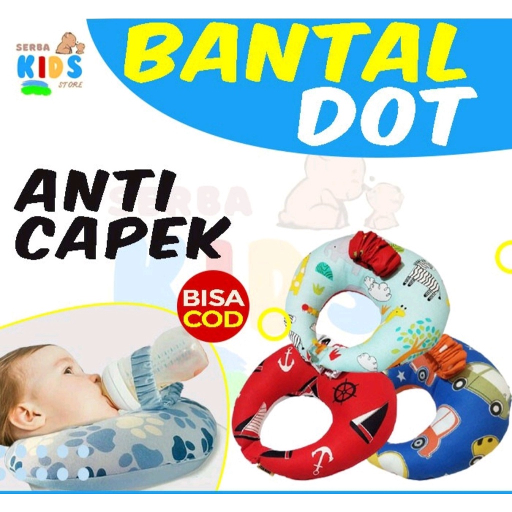 Baby Leon ABC Bantal Dot Botol Susu Bayi BY-96 bantal menyusui leher minum susu peang bayi