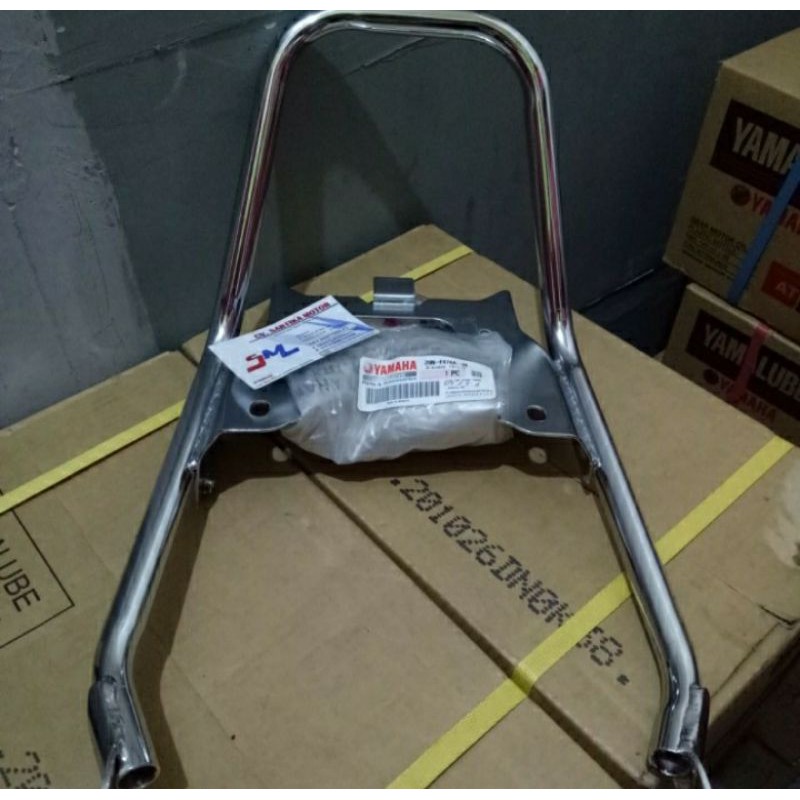 Behel jok pegangan belakang yamaha Rx-king 2004 / ASSIST, GRIP (RXKING) CHROME Original 29N-F474A-20