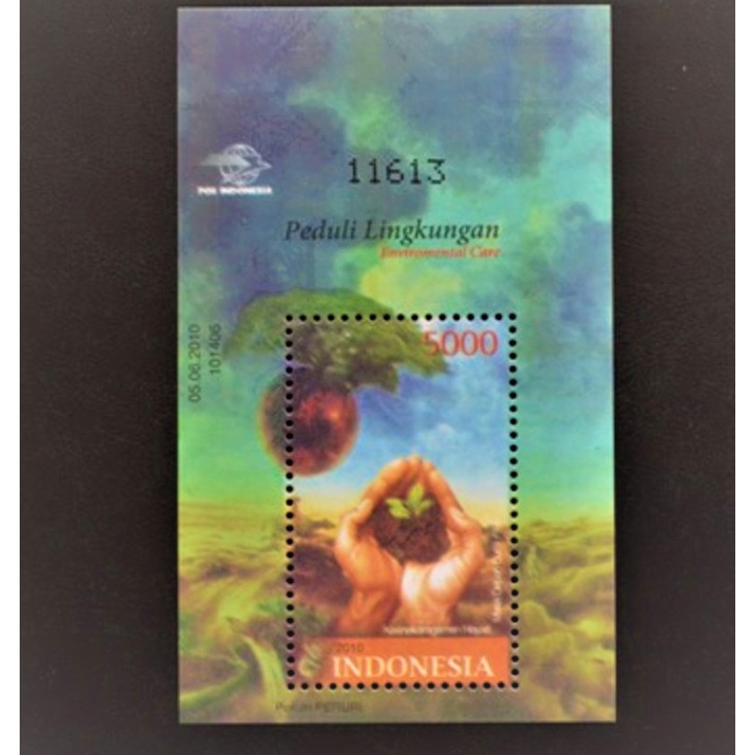 

Souvenir Sheet Perangko Indonesia Serie Peduli Lingkungan Tahun 2010