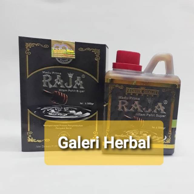 MADU PAHIT HITAM SUPER RAJA PRIMA 500GRAM ORIGINAL MADU HITAM PAHIT RAJA PRIMA