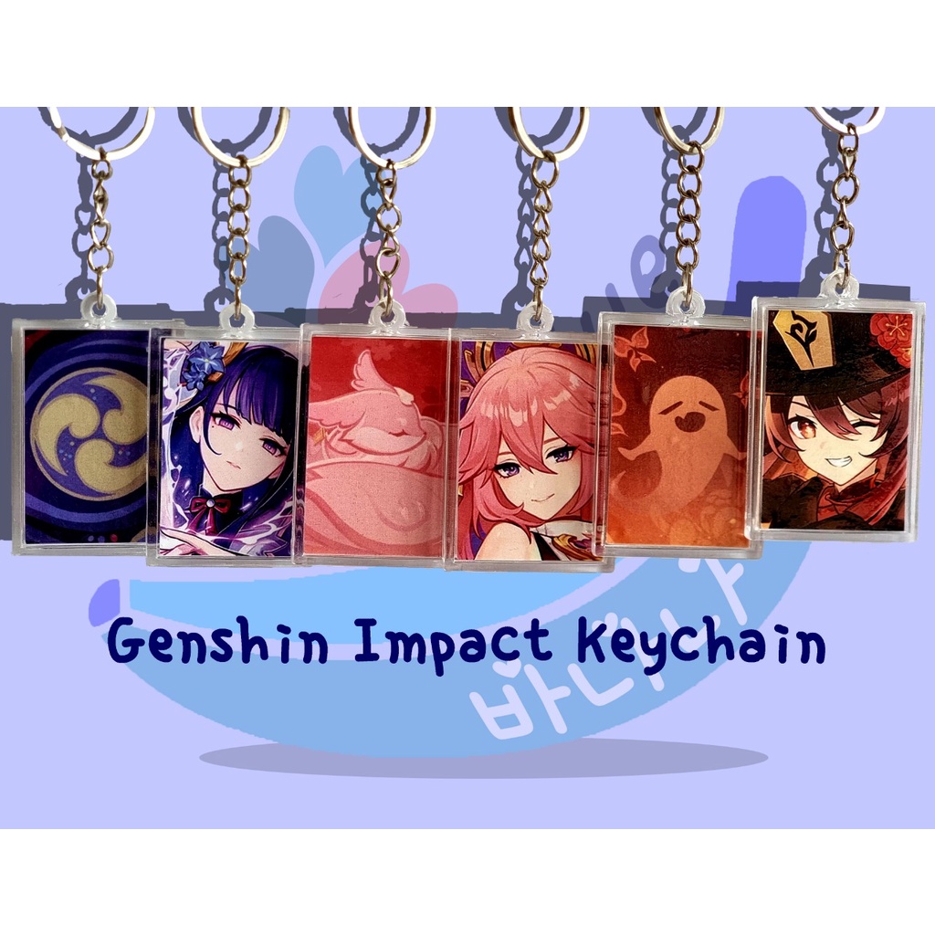vananablue - (part 1) GANTUNGAN KUNCI GENSHIN IMPACT MURAH - KEYCHAIN GENSHIN IMPACT - 5 STAR CHARAC
