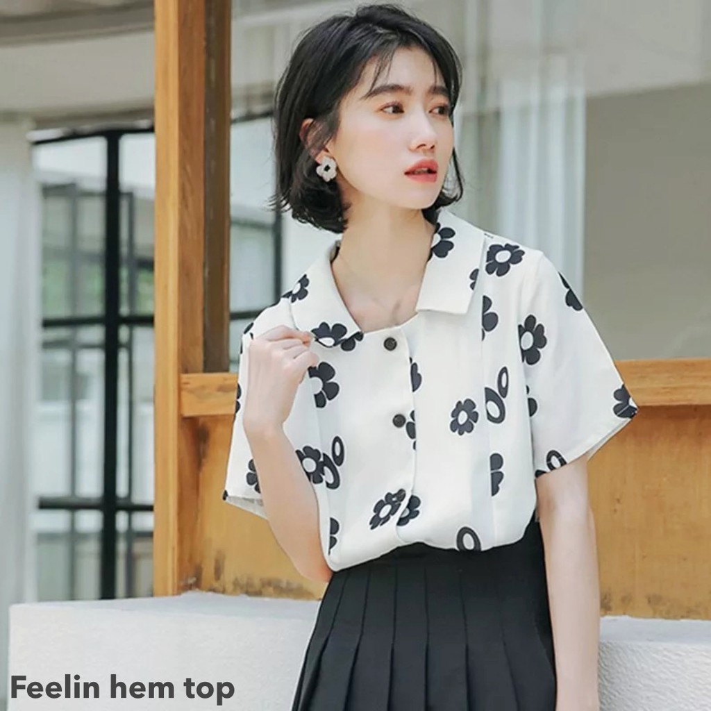 Feelin hem top -Thejanclothes