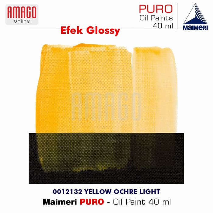 MAIMERI PURO - OIL PAINT - YELLOW OCHRE LIGHT - 40ML - M0012132