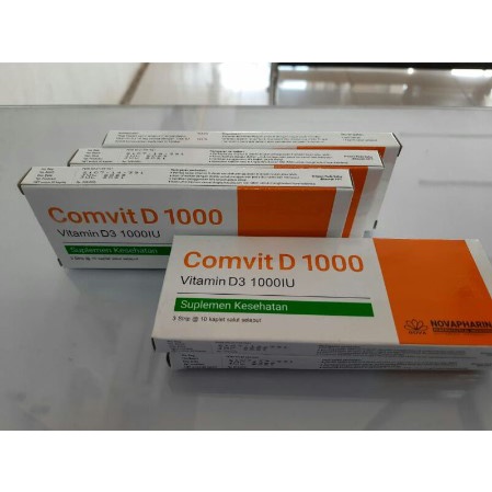 COMVIT D3 1000 IU VITAMIN SUPLEMEN KESEHATAN