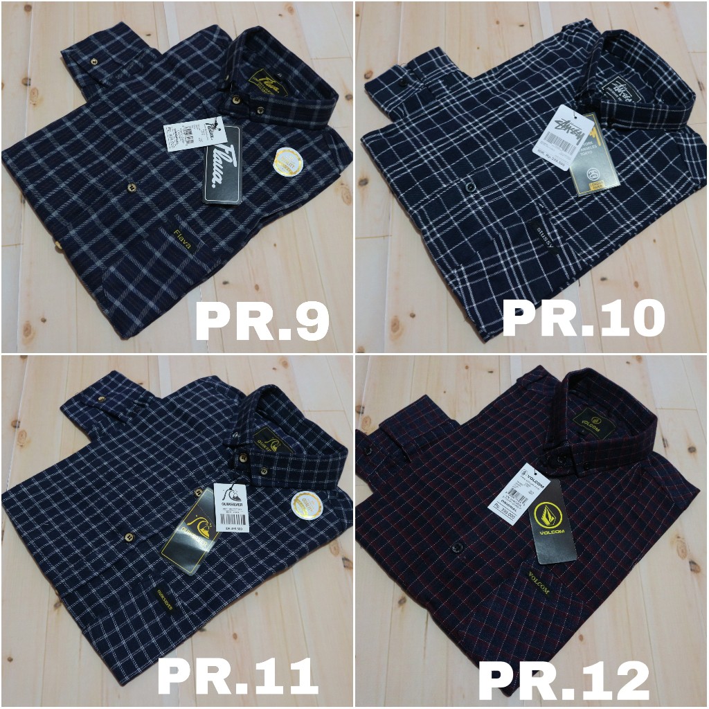 Kemeja flanel premium flanel lengan panjang kemeja murah grosir kemeja pria kode 221