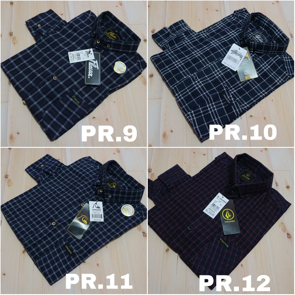 Kemeja flanel premium flanel lengan panjang kemeja murah grosir kemeja pria kode 231