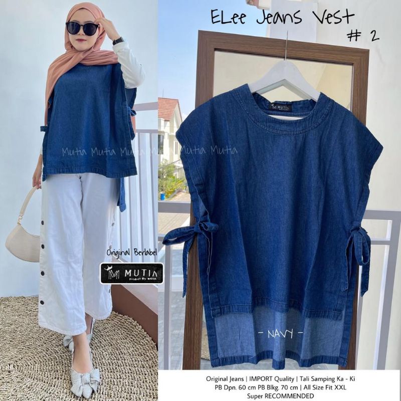 ELLE JEANS VEST BY MUTIA