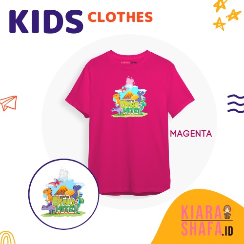 Kiarashafa - Baju Anak / Kaos Anak Dino-mite