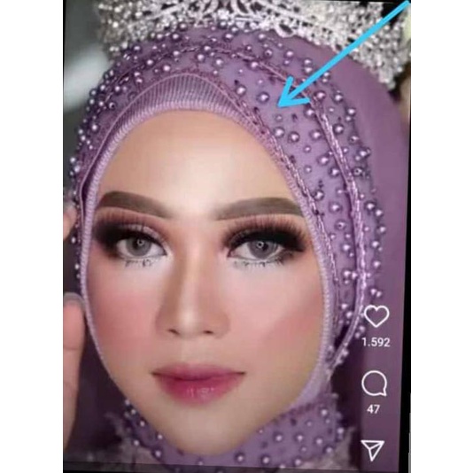 Slayer Pengantin Mutiara/ Veil Wedding/Slayer list Mutiara Bambu