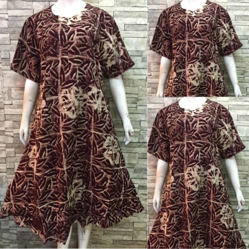 2. DASTER MARINA HANA RESLETING | BATIK PEKALONGAN | DASTER BATIK KEKINIAN CAP TEBAL | PUTRI DIANA-Resleting 9