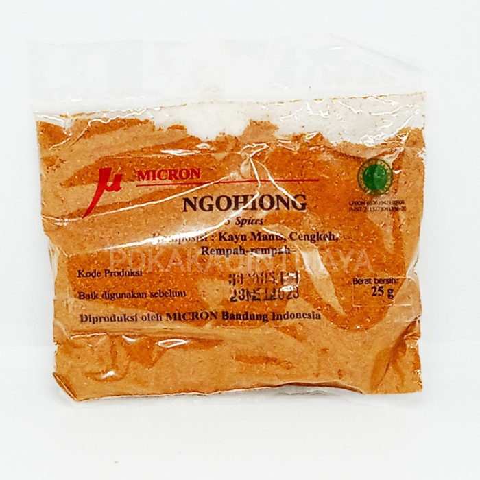 

Dijual bumbu ngohiong berat 25 gram Diskon