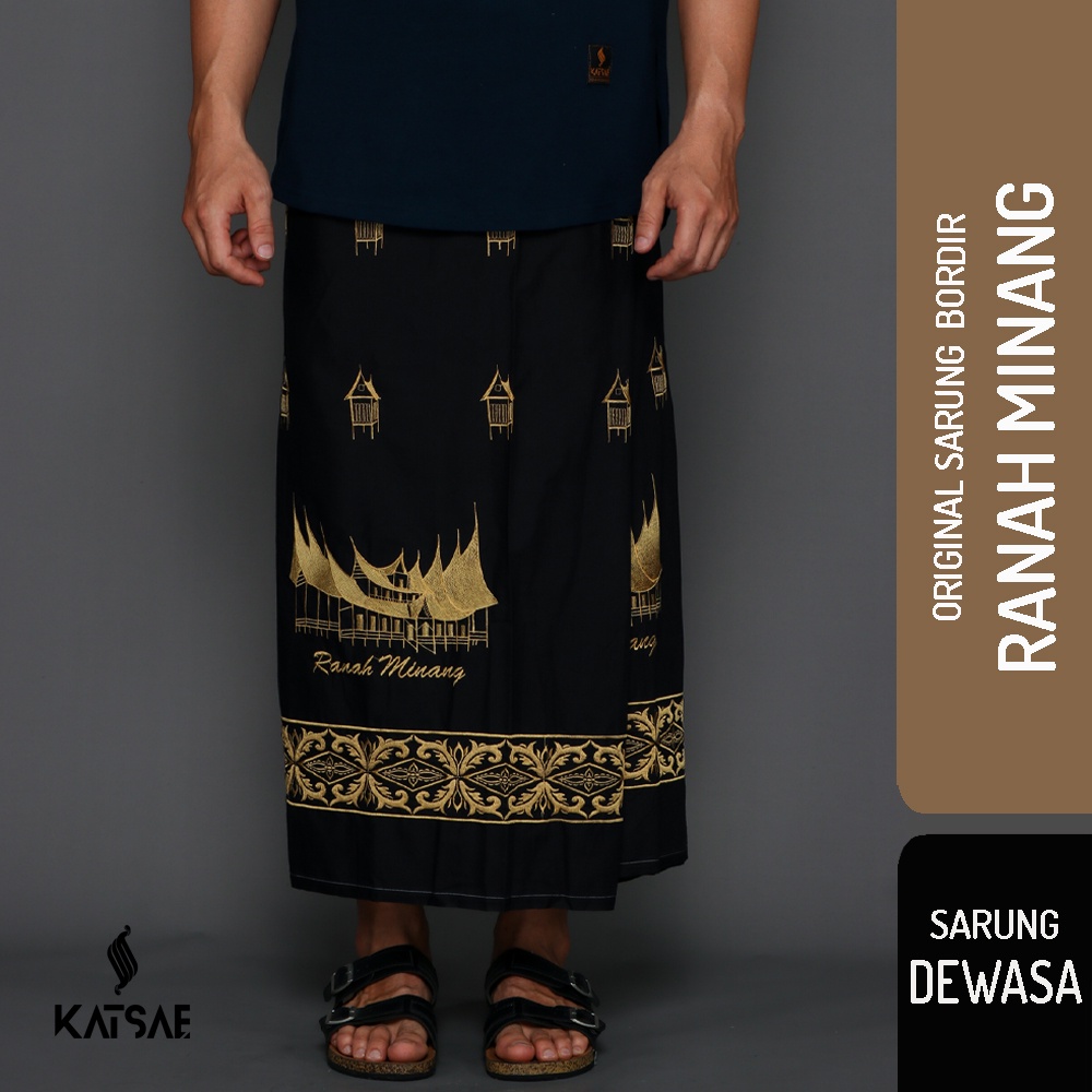 1991 Sarung Ranah Minang Batik Bordir Premium