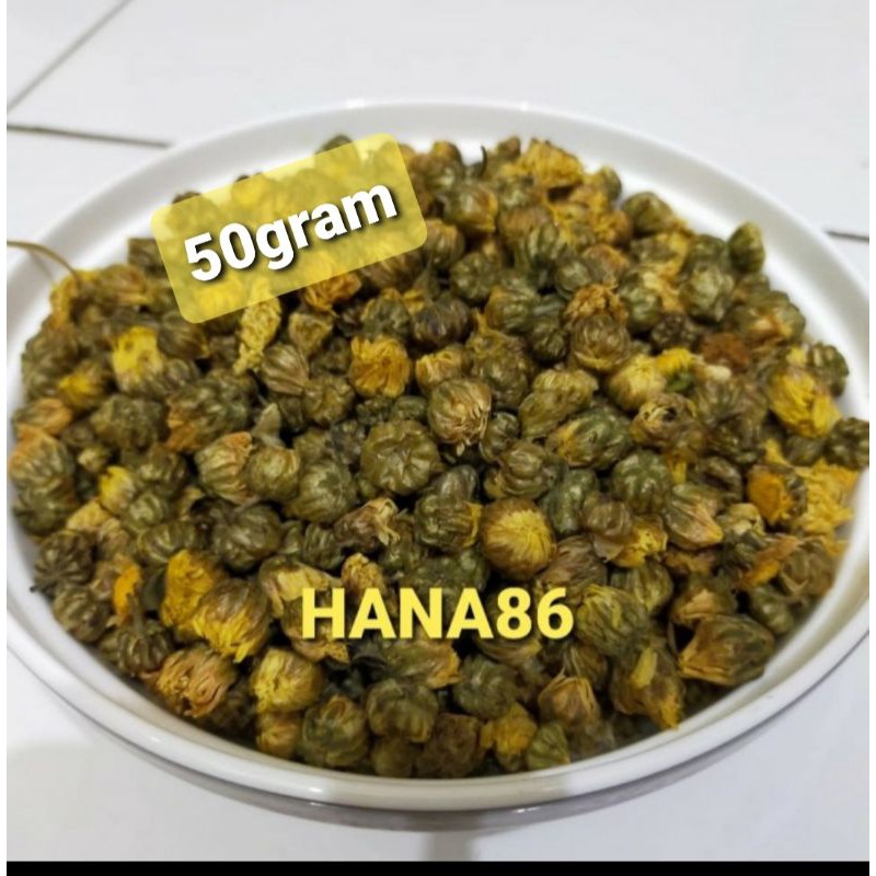 

Chrysanthemum/ Teh bunga krisan asli 50gram
