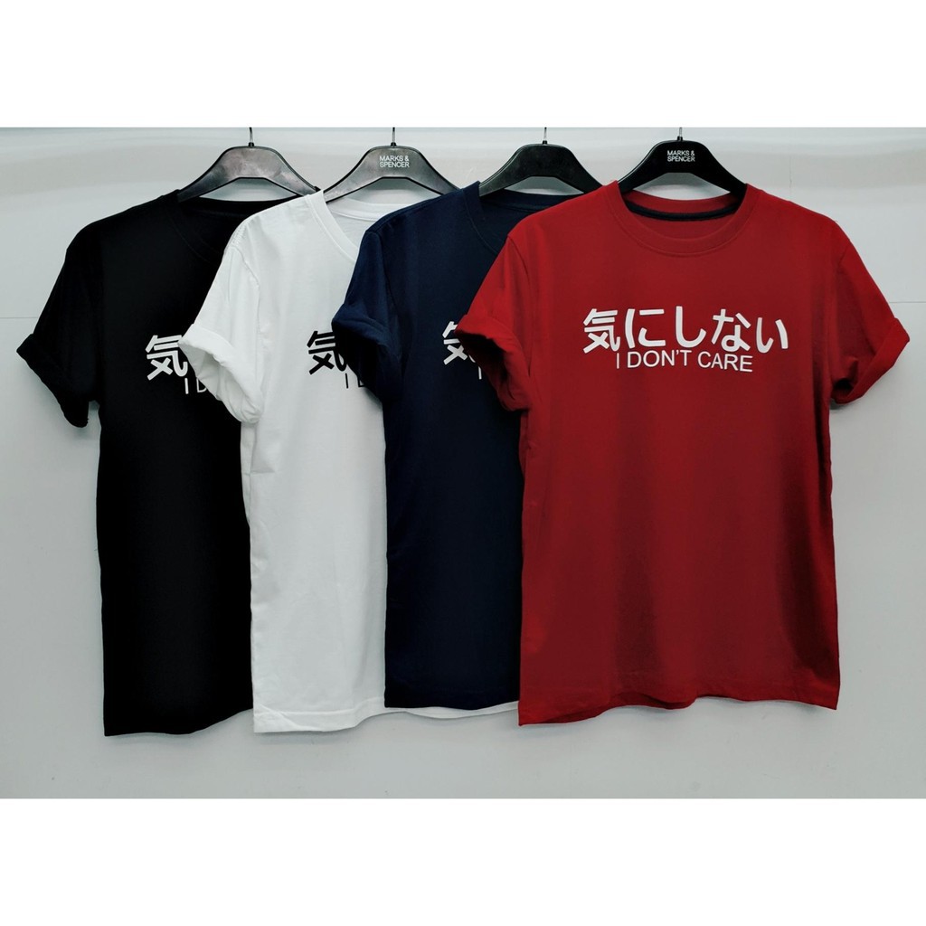 KAOS T-SHIRT DISTRO TULISAN JEPANG