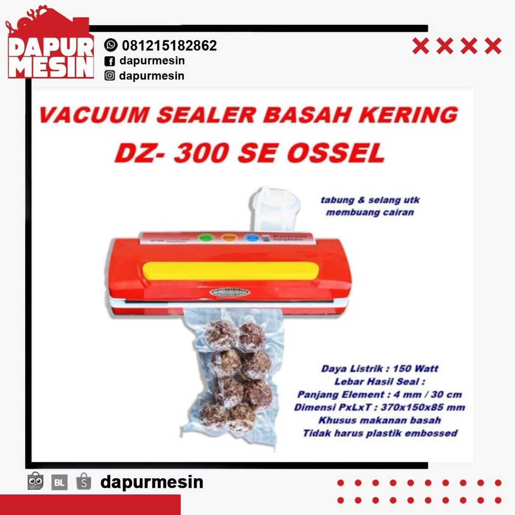 VACUM SEALER DZ 300 SE OSSEL