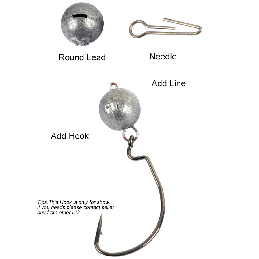 Cheburashka Timah Pemberat Umpan Pancing Berat 3G - 14G