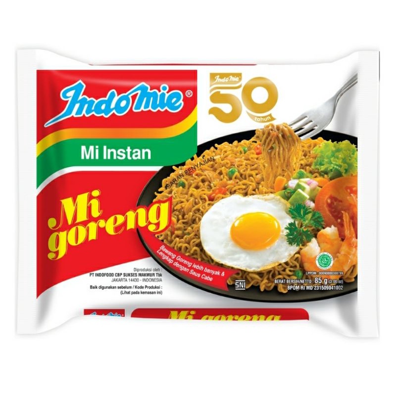 

Indomie mie goreng instant 85 g x 5