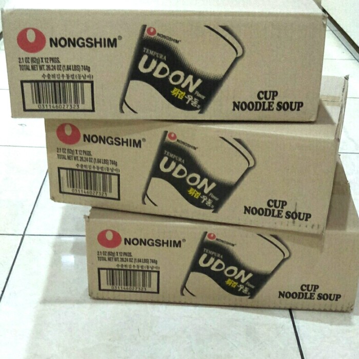 

nonghsim udon cup 62 gr 1 box 12 pcs