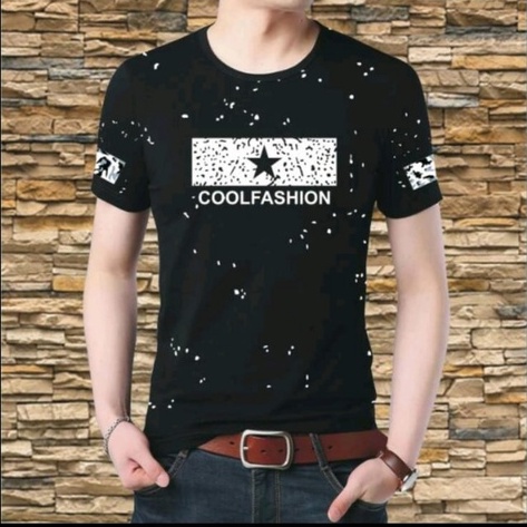 kaos pria oblong dewasa  L / XL pakaian cowok COD atasan laki laki CoolFashion